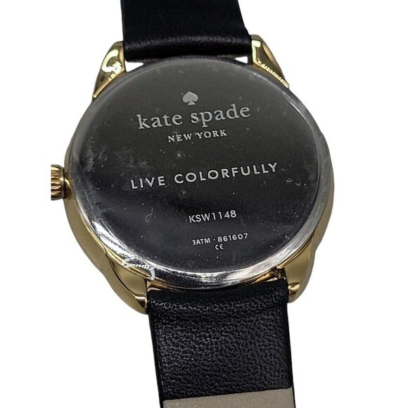 Kate Spade Ladies Quartz Watch Rare Paint the Town Pink 34mm 7" Band Turn it Up - Picture 11 of 16